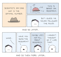 nudityandnerdery:  geekgirlsmash:  nudityandnerdery:  pdlcomics:  The Research    So if five(?) the optimum number of hats?  Research continues.   reminds me of this childhood favorite