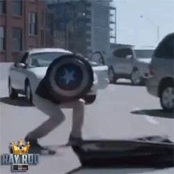This kid should join the Avengers.