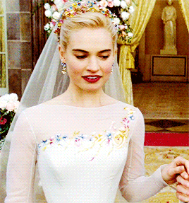 disneyliveaction: Disney Live Action costumes appreciation: Ella’s wedding dress