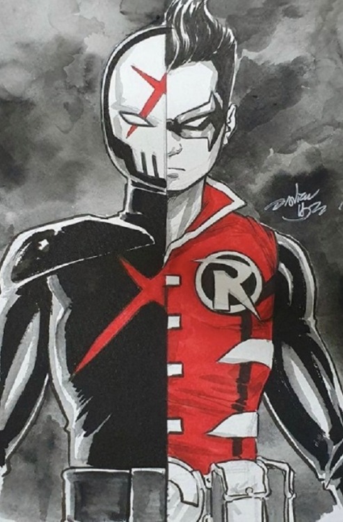 rockin-robinz: Possible Baby Bird’s New Identity Speculation: Damian Wayne as Red X (DC: Futur