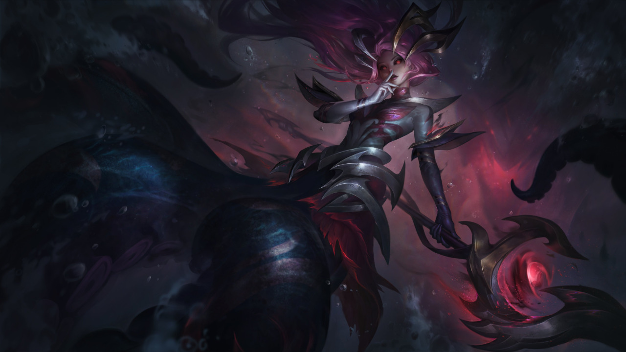 ArtStation - League of Legends Champion Nilah Splash Art