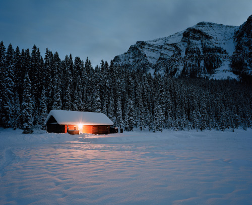 davehillphoto:   Lake Louise, Alberta - Mamiya 7ii - Kodak Ektar 100