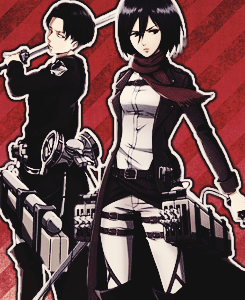 becauseoppositesattract:   Humanity’s Strongest Soldiers + Scouting Legion’s
