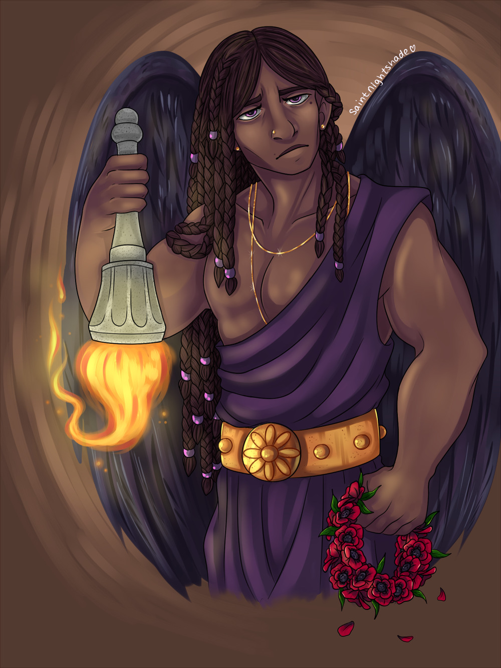 There is no fairness in Death.” Thanatos, God of Death. Probably one of my  favorite Gods, the minor characters always end up... – @saintnightshade on  Tumblr