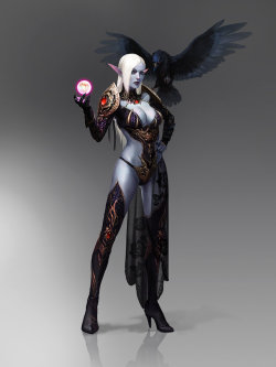 zoesfantasyworld:    Gglgg123-dark-elf  