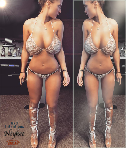 jayjay8899: Morph by jayjay88 &gt;&gt; Niykee reflecting on her Bad Intentions…** See