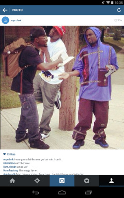 whitegirlsaintshit:  clarknokent:  snizzydoesit:  whitegirlsaintshit:  he had on all 3 generations of fubu knockoff sneakers  …… What DMV nigga didn’t dress like this??? Nigga Solb game was official  Mad she said Fubu knock offs like he don’t