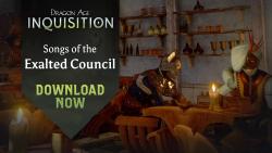 ladyinsanity:  Limited Time Only: Free Download of “Songs of the Exalted Council” Today, Bioware released five bard songs from Trespasser DLC. It’s available for download on the Dragon Age site for free, but is only available until December 31,