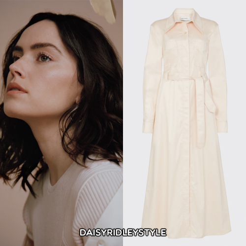 The Zoe Report | March 2021Wales Bonner Poplin Belted Shirtdress - $760