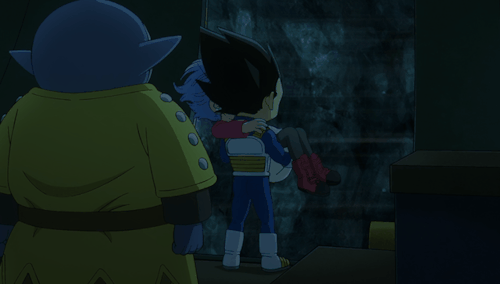 Vegeta Holding Bulma, THANK YOU FINALLY EATING GOOD!
