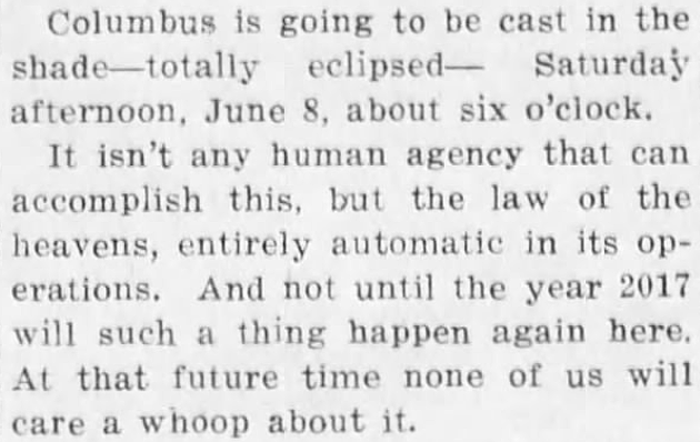 yesterdaysprint:   The Columbus Daily Advocate, Kansas, June 7, 1918And not until