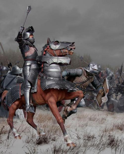 bantarleton:Burgundian Wars: Battle of NancyIn late 1476, despite earlier defeats at Grandson and Mu