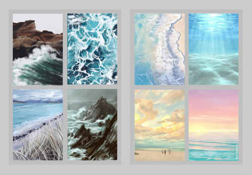 Environment study dump from last month (15 - 50 minutes a sketch). Uh I’ve learned a lot. you 