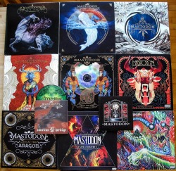 guldse:  Mastodon records lined up and ready to dominate the listening pile again for the next few days. 