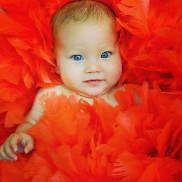 rondraper:  Devon Aoki’s child is already more beautiful than you  