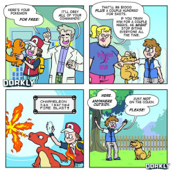 dorkly:  Owning a Pokemon vs. Owning a Real Pet 