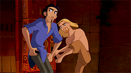 hikarusullu:“The original script of The Road to El Dorado called for Miguel and Tulio to be lovers, 