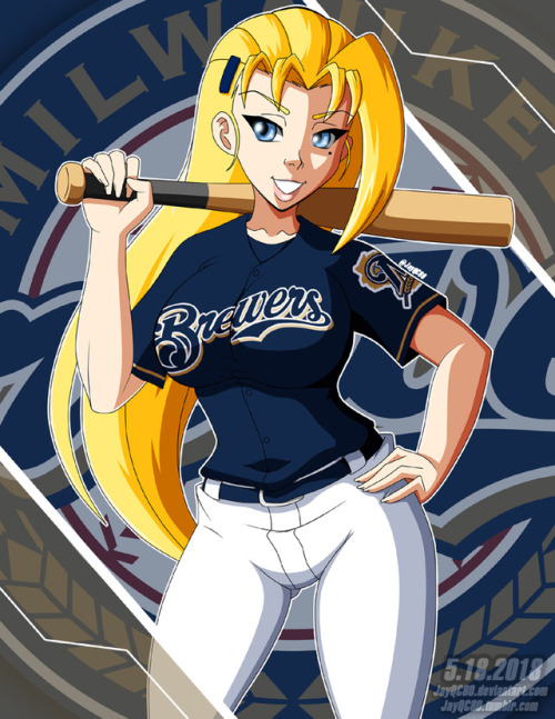 Miu Furinji of Kenichi, the Mightiest Disciple with @brewers gearThanks for stopping by, if you like