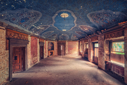 abandoned-playgrounds:  Abandoned Castle Interiors by Matthias Haker 