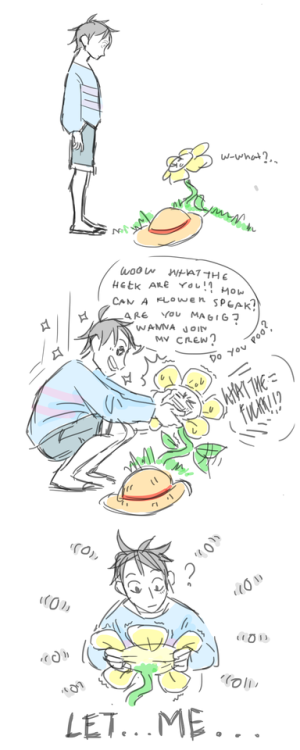 yourwitchdoctor:Ive had this random AU in my head for the longest time‘Luffy awakes and finds himsel