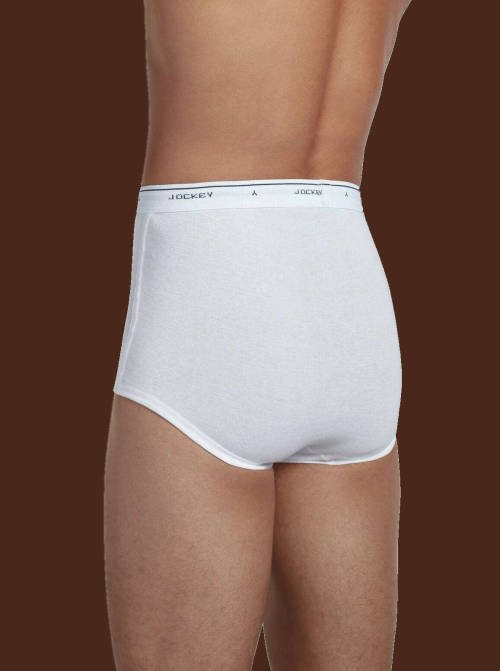 time-traveler-in-space: Jockey white briefs in Tall size.