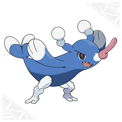 goodpokemonedits:Brionne is 87.5% male. There is no reason why it should be wearing a frilly top lik