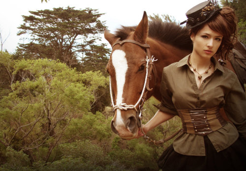 steampunkandvictoriana:  (via curious by AngelaBermudez on deviantART)