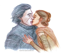 trash-for-reylo:  First artwork of 2016 and this is my contribution on tumblr. 