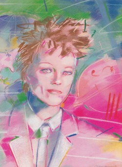 Laurie Anderson in Pastels