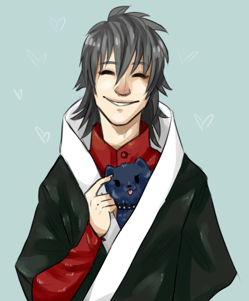 daledraws:  that one guy from beni shigure who loves dogs is rly cute why doesnt he have a name 