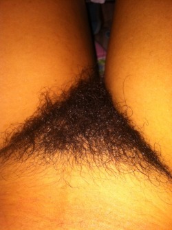 nevershaveyourbush:  She makes my dick so hard with these hairy pictures she send me… 