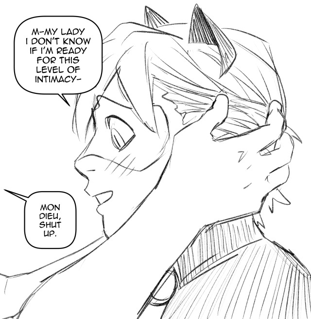 myriamsaviniart:Yep, you’ve fallen for a furry, Marinette. What you’re gonna do about it, uh?