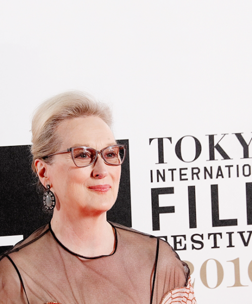 Meryl Streep attends the Tokyo International Film Festival 2016 Opening Ceremony at Roppongi Hills o