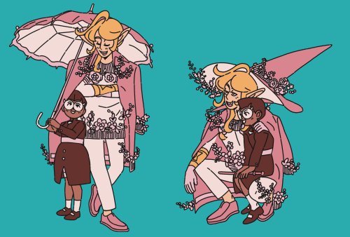 sablingart:Taako’s Crystal Kingdom outfit featuring Ango the best boy