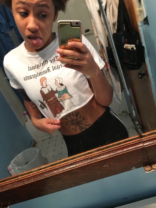 fuckyoursuggestions:  It wouldn’t be thanksgiving without my “the original illegal immigrants” shirt