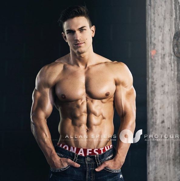 dafyddbach: All American Abel Albonetti dashing as ever For more muscle hunkery follow