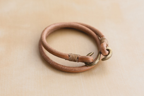 Whistleberry hook bracelet by hollowsleather