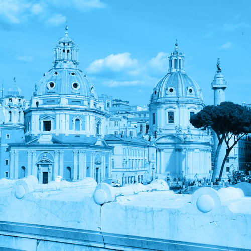 perks-of-being-absolutelynothing: roof tops in rome