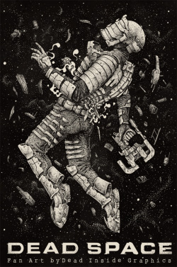 pixalry:  Dead Space: Isaac Clarke Illustration