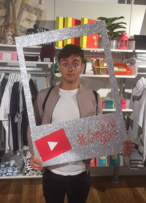 tomrdaleys:  Tom Daley at the Google offices (10 October 2016) 