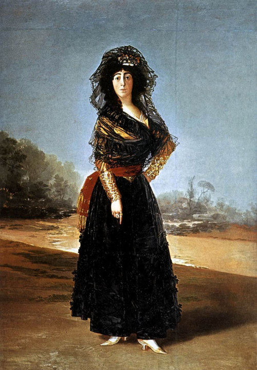 Francisco Goya, Portrait of the Duchess of Alba, 1797.