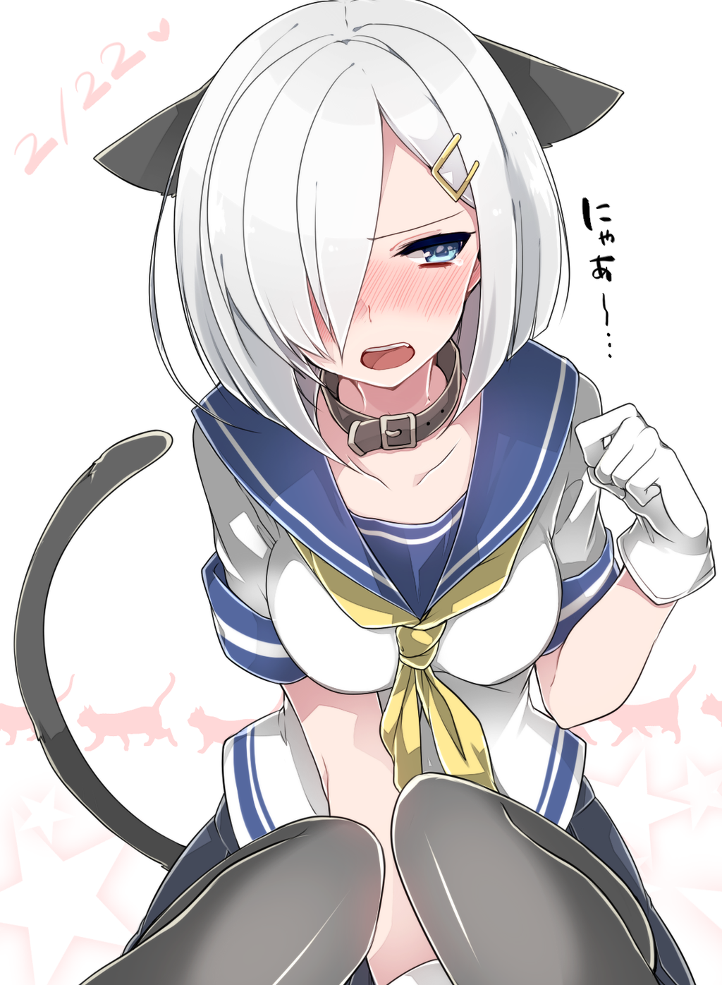 fileth-fileth:竹嶋えくさんはTwitterを使っています: 浜風塗った！ちょうど猫の日！