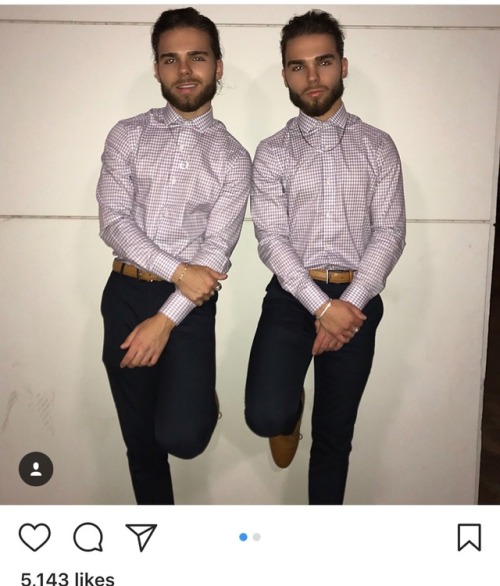 exposedhotboys: Next on the exposed list: these famous twin brothers. You’ve probably seen the