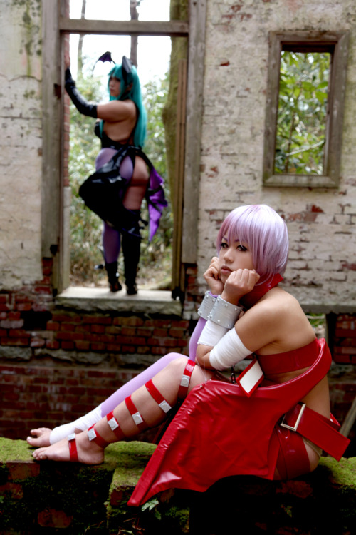 Sex Darkstalkers - Morrigan & Lilith (Chouzuki pictures