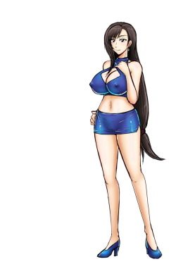 Always loved Tifa’s wall market outfit :3
