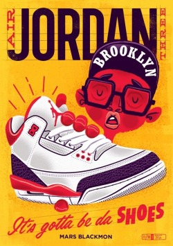 serialthrill:  Air Jordan III art print