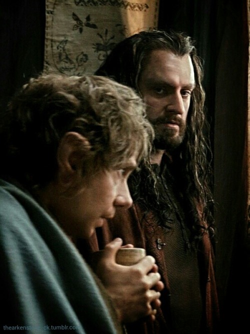 thearkenstone-ck: Thorin &amp; Bilbo