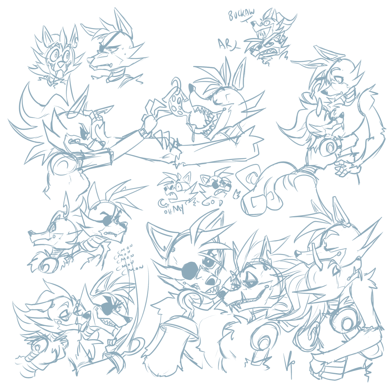 commission for a certain someone&hellip; this game should come out for the Wii