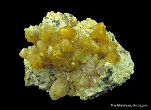 Cadmian Smithsonite and Smithsonite - Tsumeb Mine, Tsumeb, Otjikoto Region, Namibia