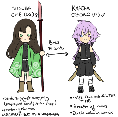 KnY OCs LOGyou thought I would stop making ocs? if yes, it’s okay, I thought so tooand made 3 more